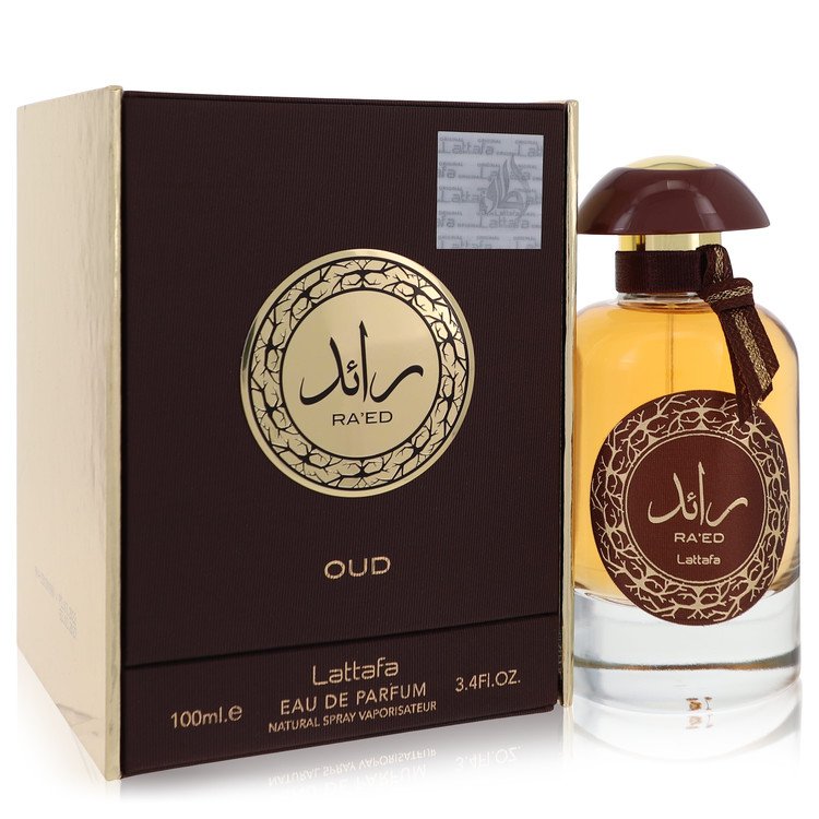 Raed Oud by Lattafa Eau De Parfum Spray (Unisex) 3.4 oz Raed Oud by Lattafa Eau De Parfum Spray (Unisex) 3.4 oz